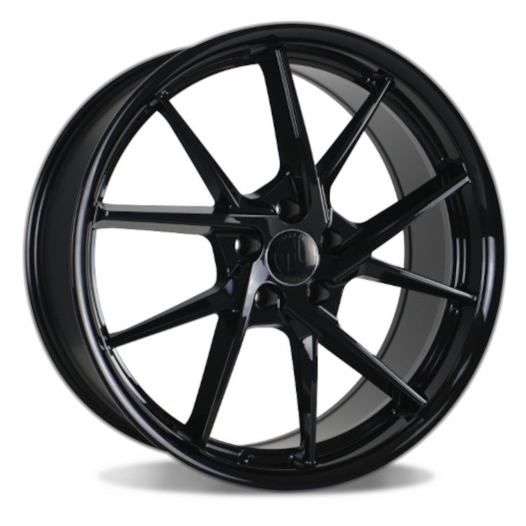 TURBO GLOSS BLACK – Traklite Wheels